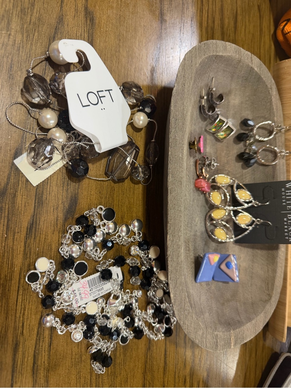 Costume Jewelry Lot – Loft & White House Black Market + Bonus Earrings